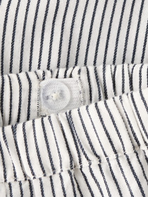 NAME IT Bukser Far Cloud Dancer Navy Blazer